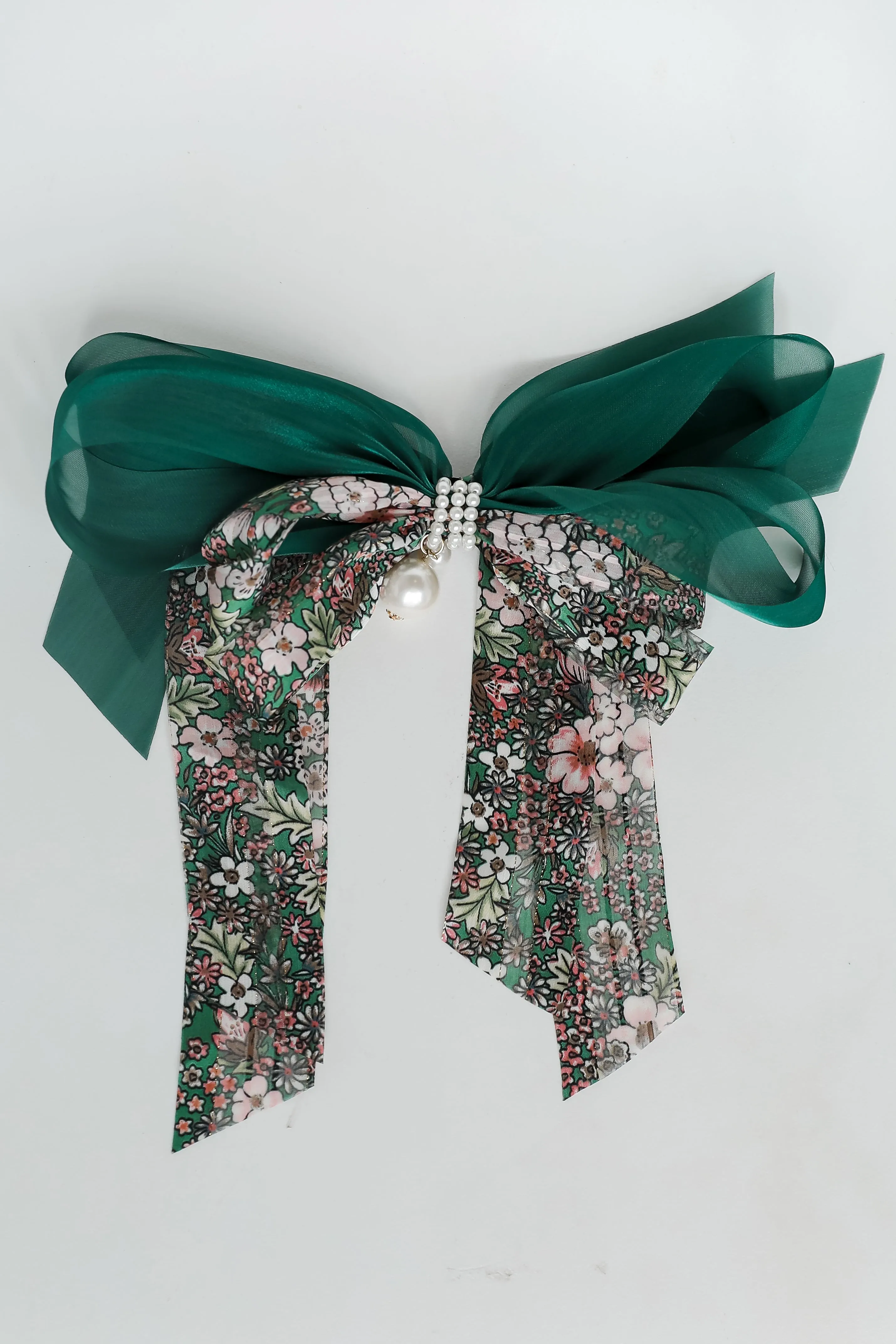 FINAL SALE - Glowing Personality Floral Bow Hair Clip