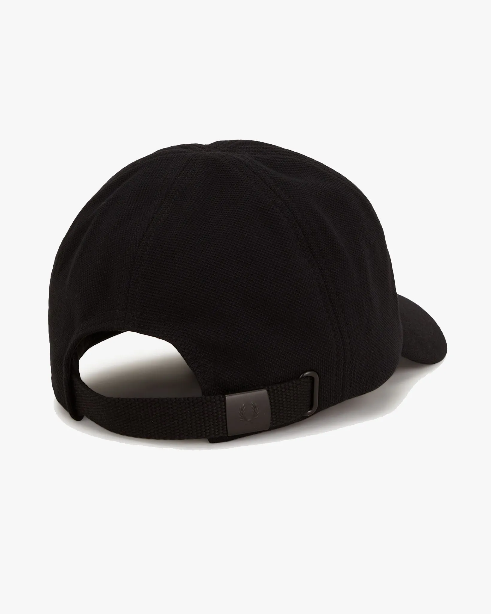 Fred Perry Classic Pique Cap - Black / Court Green