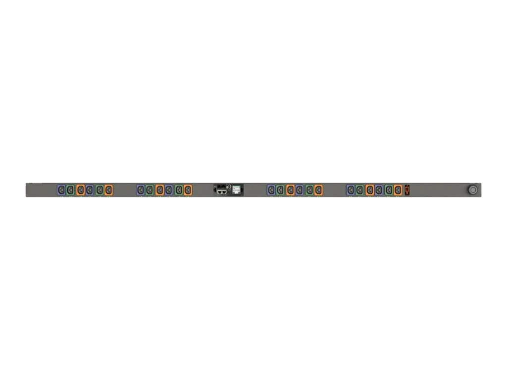 Geist Switched Outlet Level Monitoring MNU5MGB0-24L138-2TL21A0A10-S-A - Power distribution unit (rack-mountable) - AC 120/208 VP7N20A0