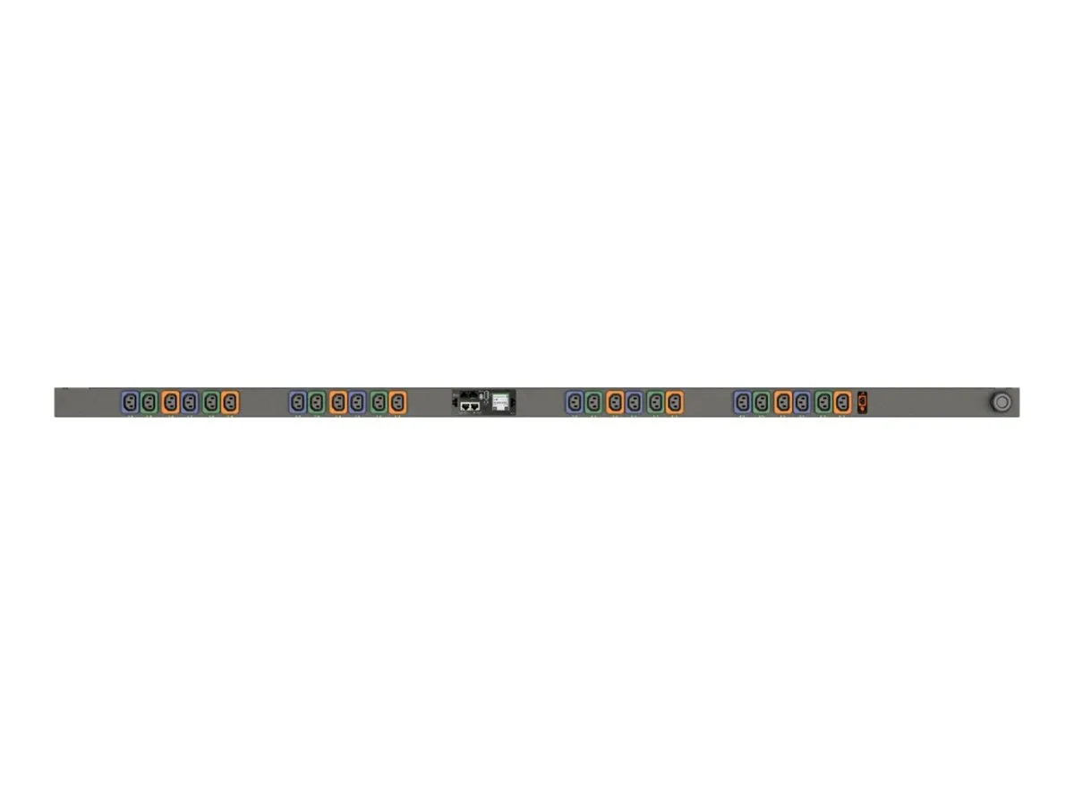 Geist Switched Outlet Level Monitoring MNU5MGB0-24L138-2TL21A0A10-S-A - Power distribution unit (rack-mountable) - AC 120/208 VP7N20A0