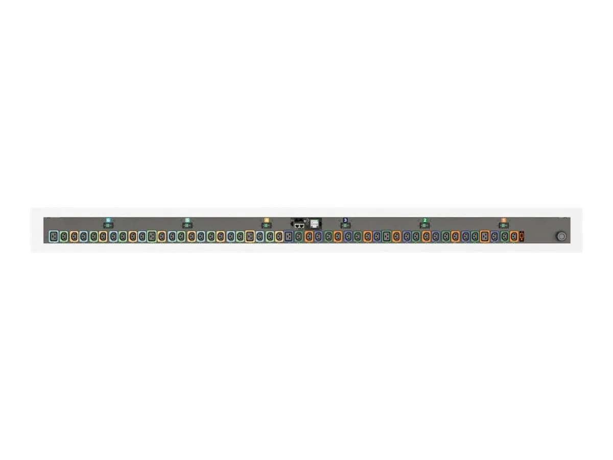 Geist Switched Unit Level Monitoring MNS5MHW1-48MI13-3TL56A0A10-S-A - Power distribution unit (rack-mountable) - AC 240/415 V VP5N30AJ