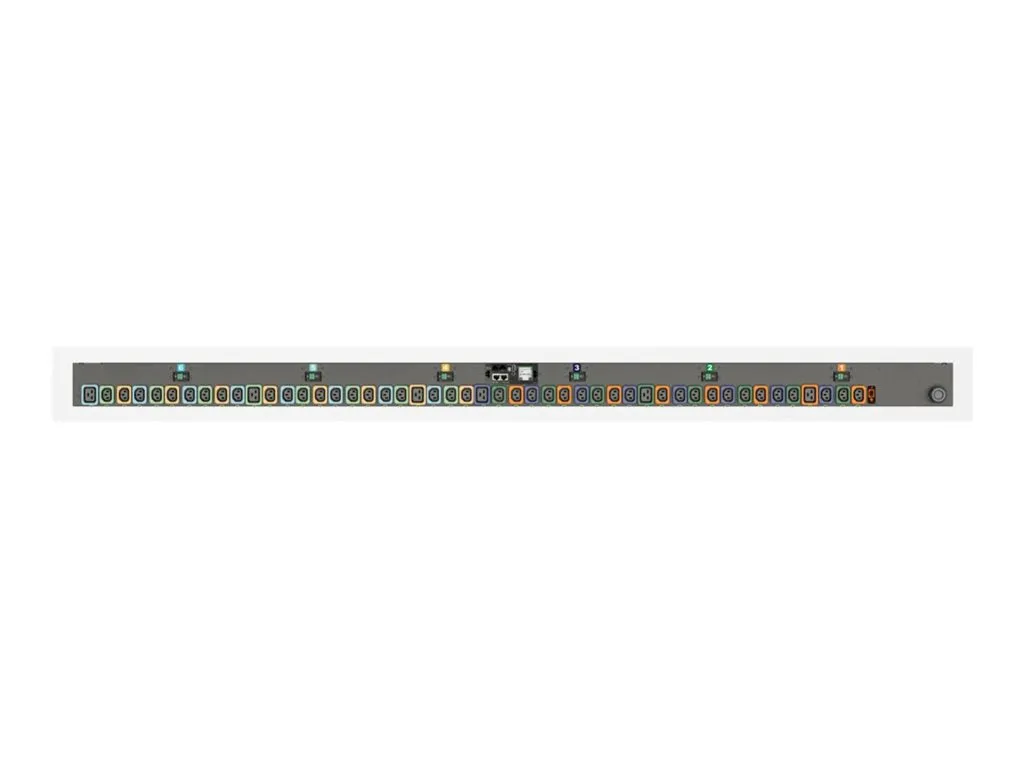 Geist Switched Unit Level Monitoring MNS5MHW1-48MI13-3TL56A0A10-S-A - Power distribution unit (rack-mountable) - AC 240/415 V VP5N30AJ