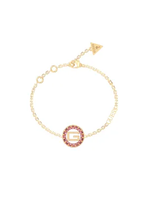 Gold Rose G Logo Bracelet