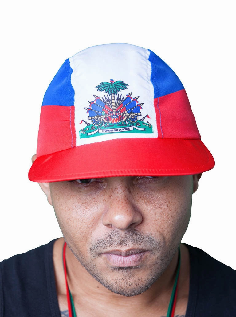 Haiti Nylon Cycling Hat 8&9 x Walshy Fire