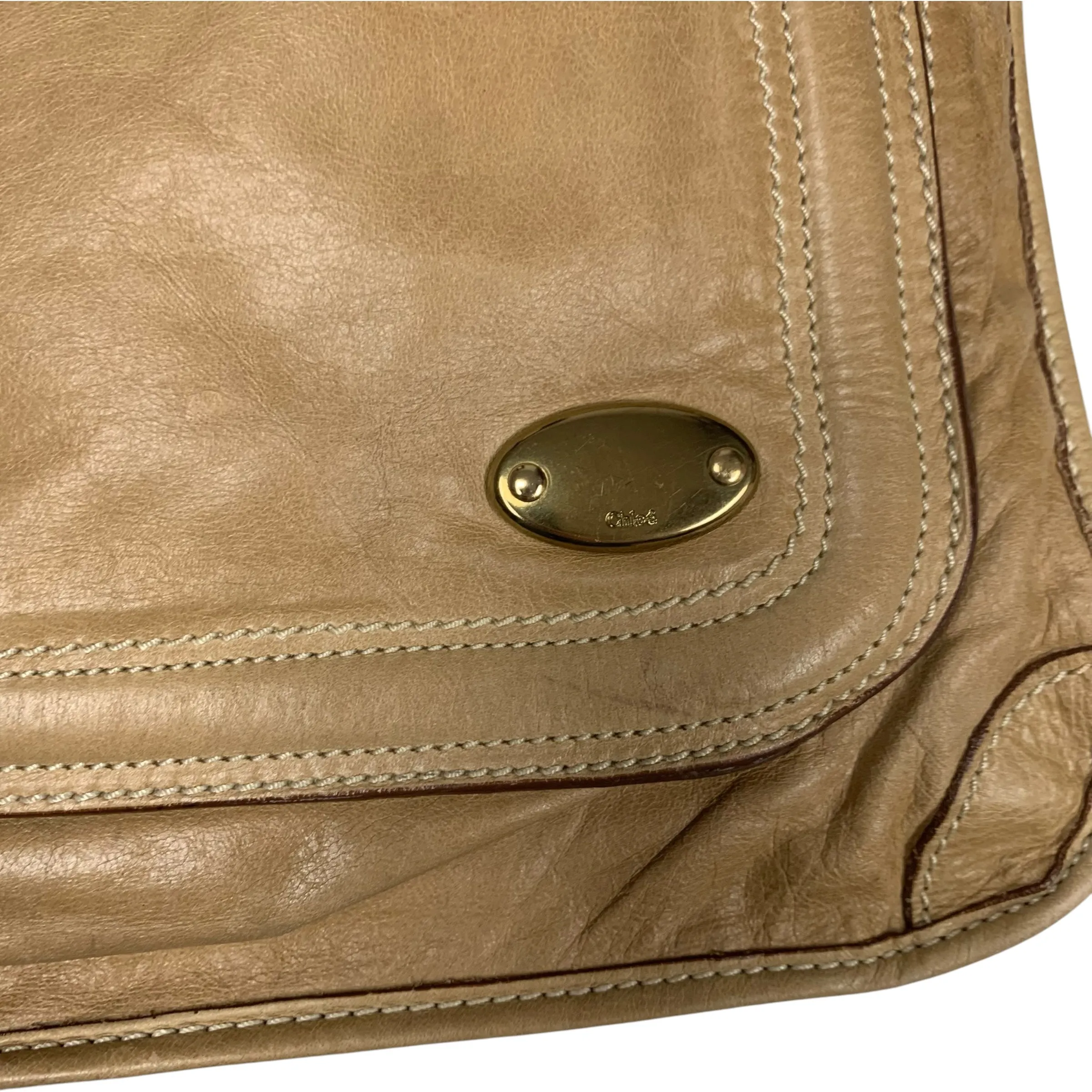 Handbag Luxury Designer By Chloe, Size: Large