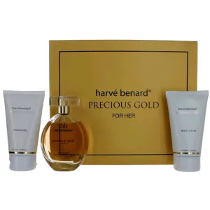 Harve Bernard Women's Personal Care Gift Set - Opulence of Precious Gold, 3 Piece