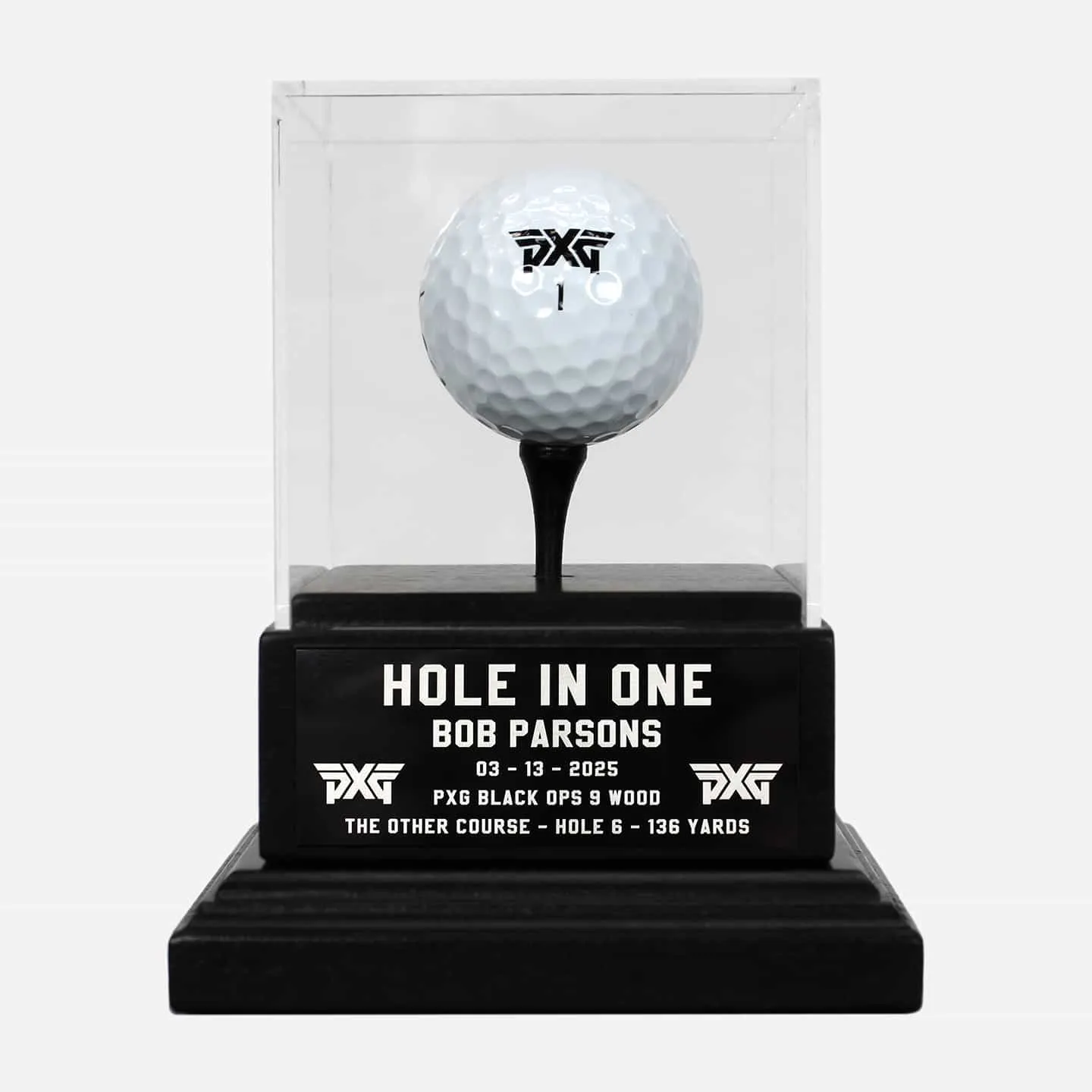 Hole In One Trophy - Black