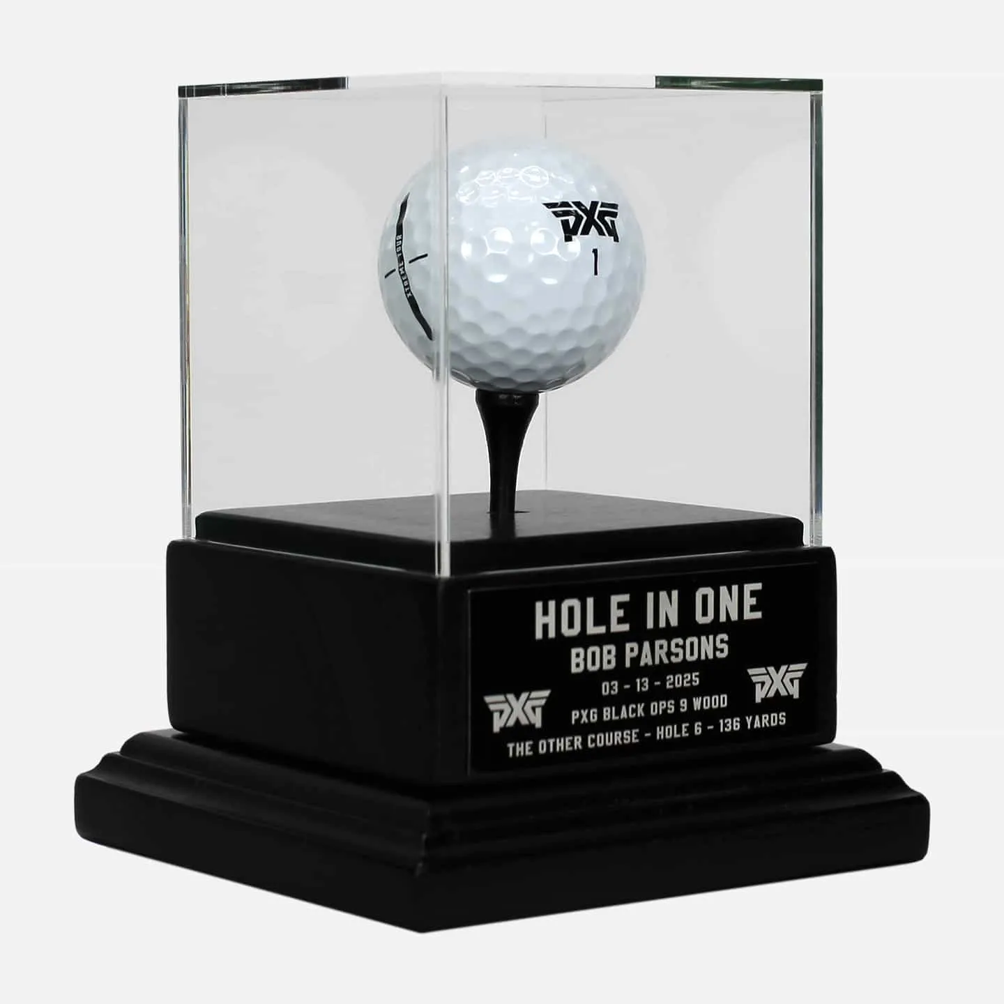 Hole In One Trophy - Black