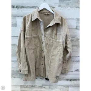 Jacket Other By Peach Love Cream California In Beige, Size: M