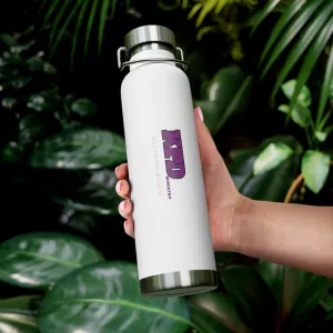 KPD Ministry Stylish 22oz Copper Insulated Water Bottle