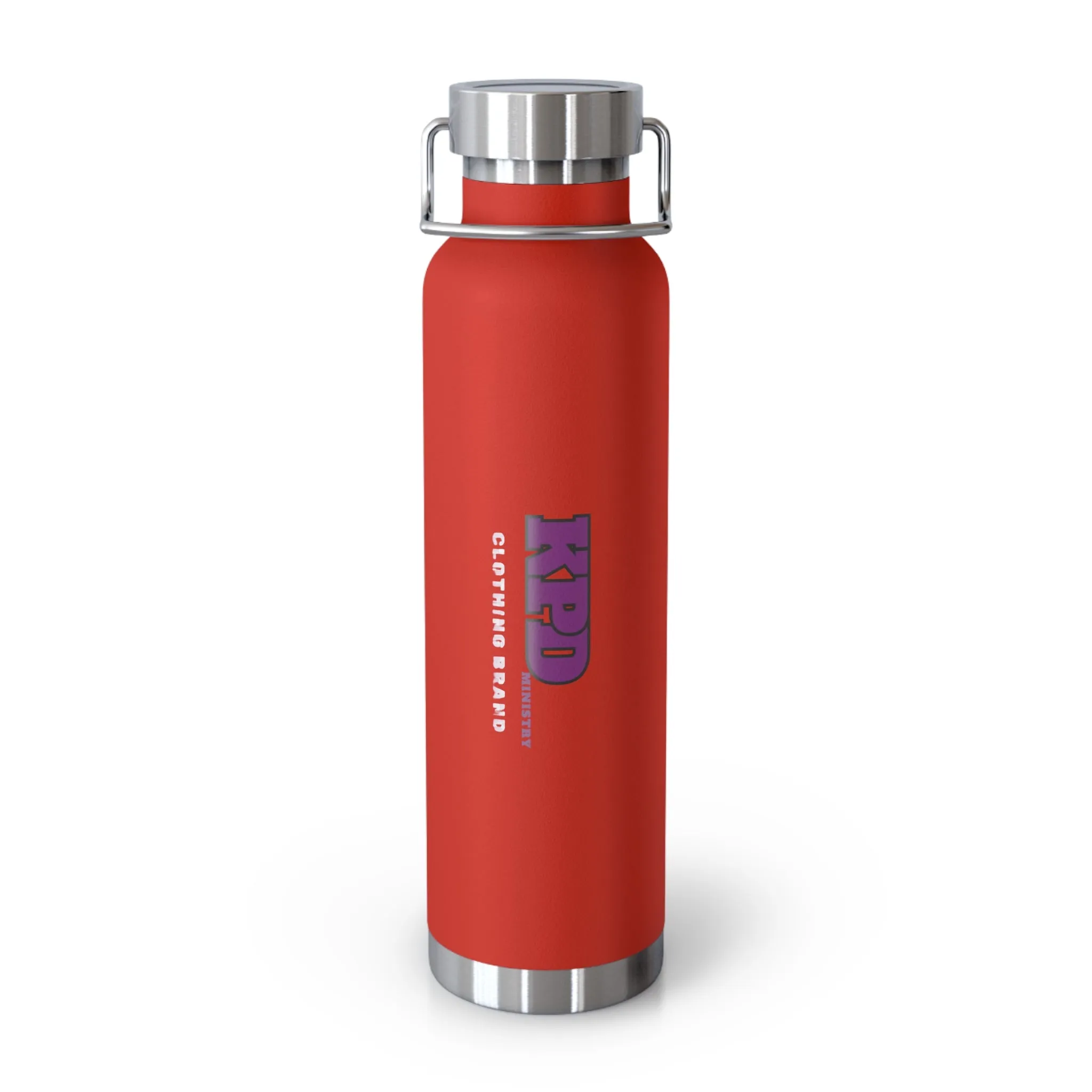KPD Ministry Stylish 22oz Copper Insulated Water Bottle