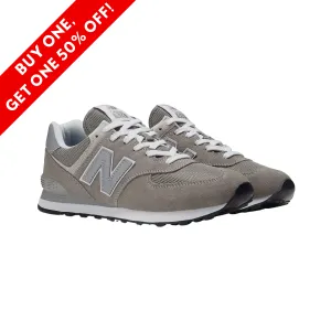 Men's 574 Core - Grey with White (D Width)