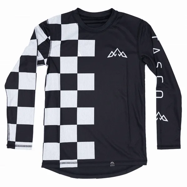 Mullet Reversible Ride Jersey (L/S) - Checkmate (Youth)