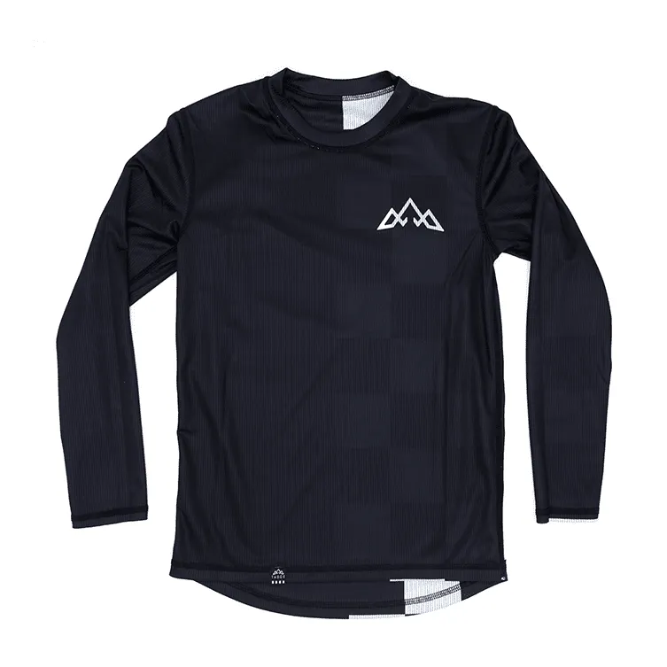 Mullet Reversible Ride Jersey (L/S) - Checkmate (Youth)