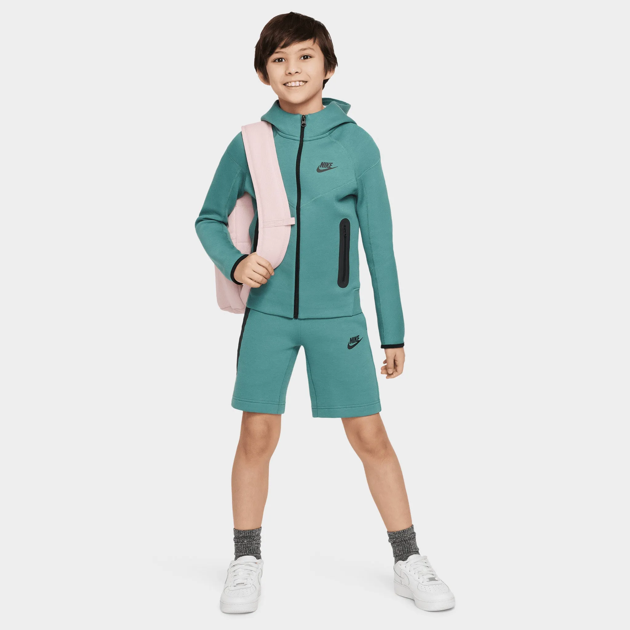 Nike Sportswear Junior Boys' Tech Fleece Full-Zip Hoodie Bicoastal / Black