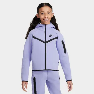 Nike Sportswear Junior Girls' Tech Fleece Hoodie / Purple