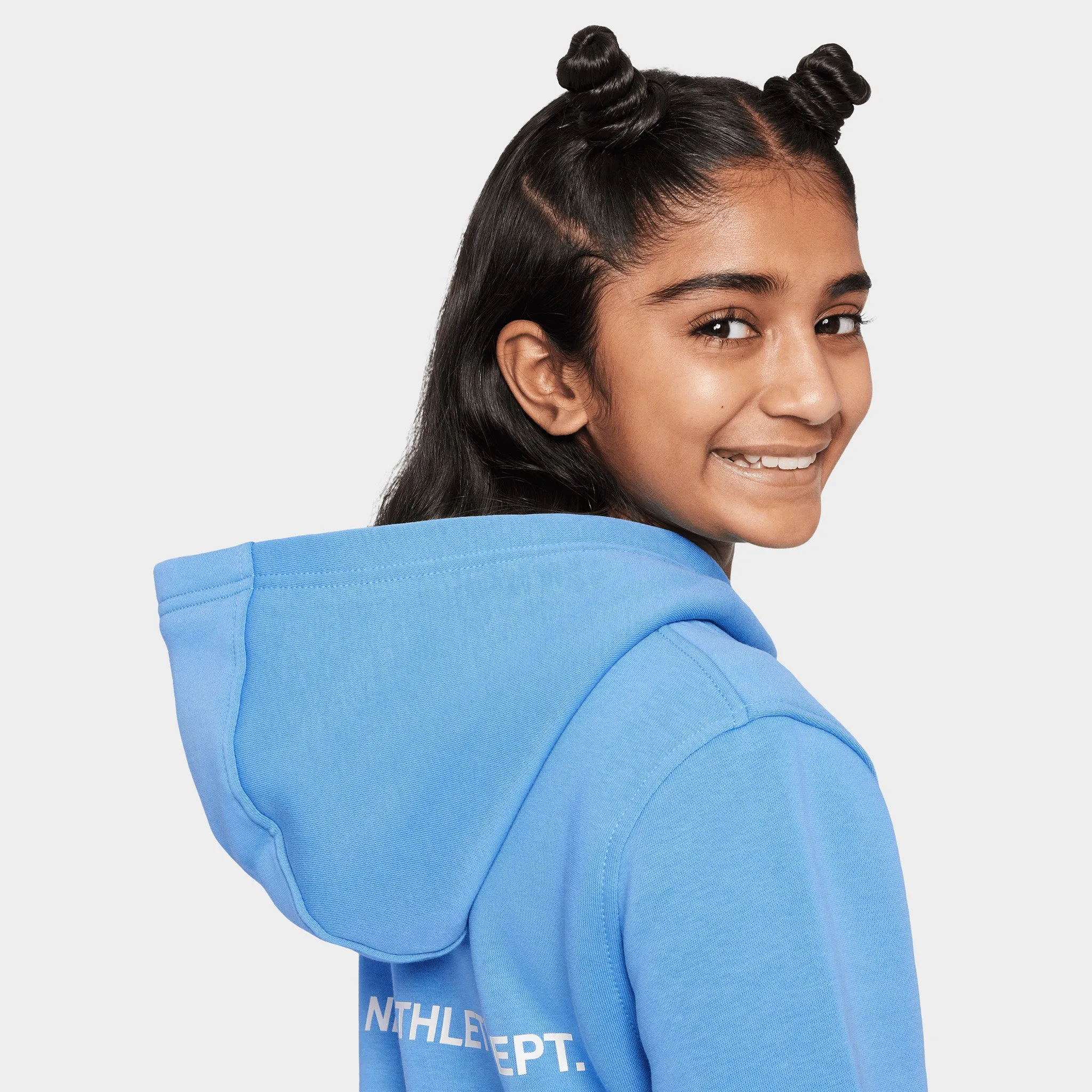 Nike Sportswear Juniors' Fleece Pullover Hoodie / Blue Beyond
