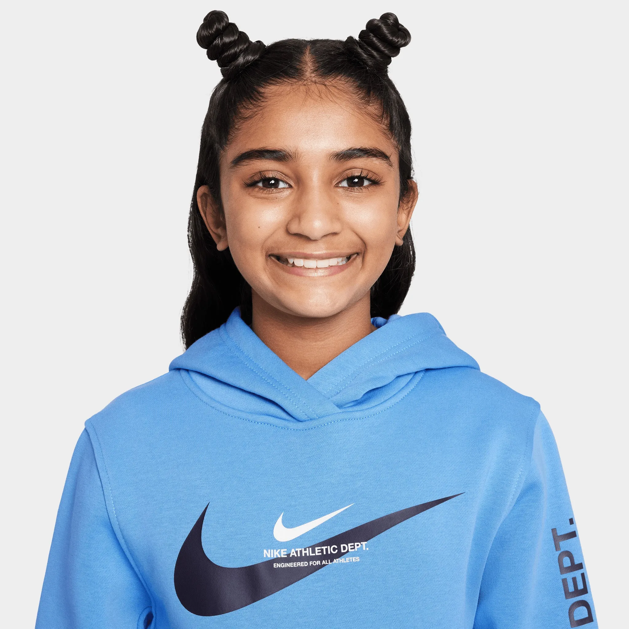 Nike Sportswear Juniors' Fleece Pullover Hoodie / Blue Beyond