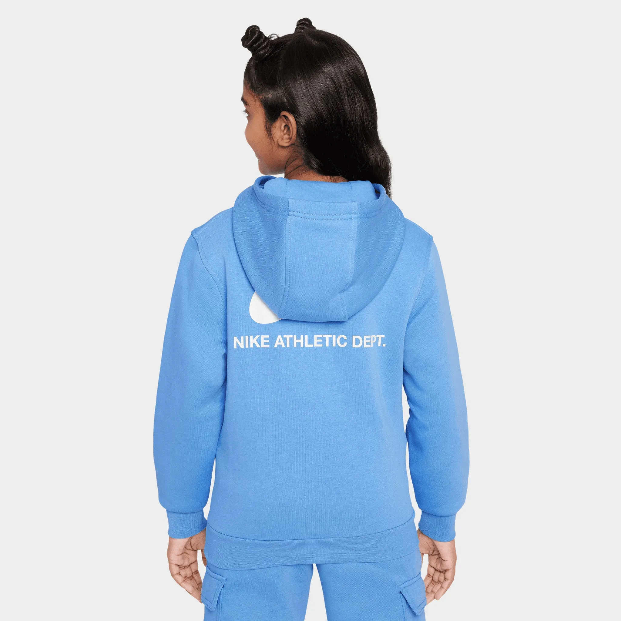 Nike Sportswear Juniors' Fleece Pullover Hoodie / Blue Beyond