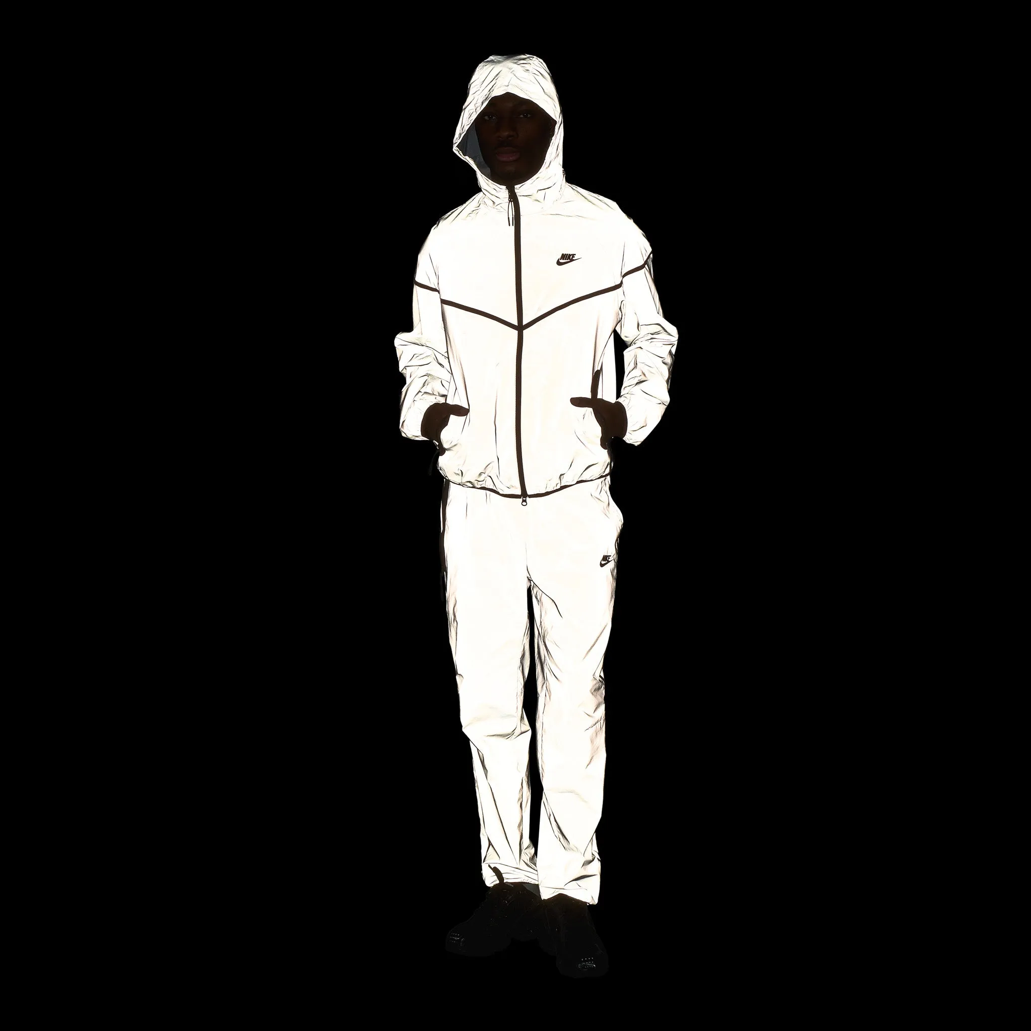 Nike Sportswear Tech Woven Jacket Reflect Silver/ Black