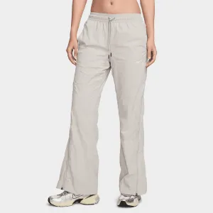 Nike Sportswear Women's Mid-Rise Repel Zip Pants Lt Iron Ore / White