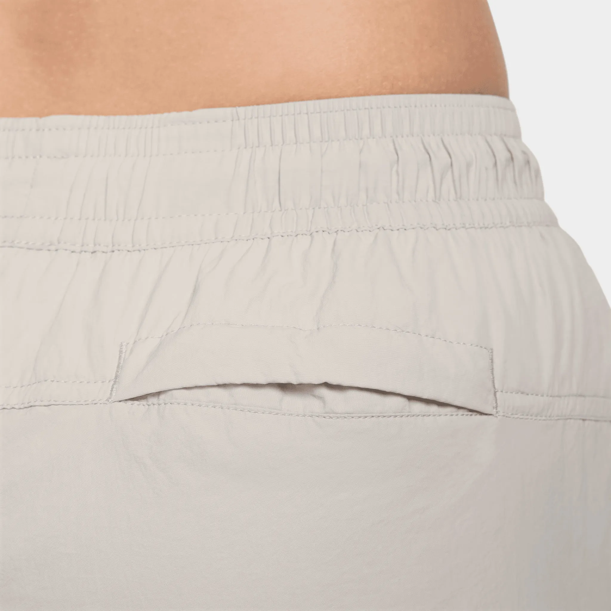 Nike Sportswear Women's Mid-Rise Repel Zip Pants Lt Iron Ore / White