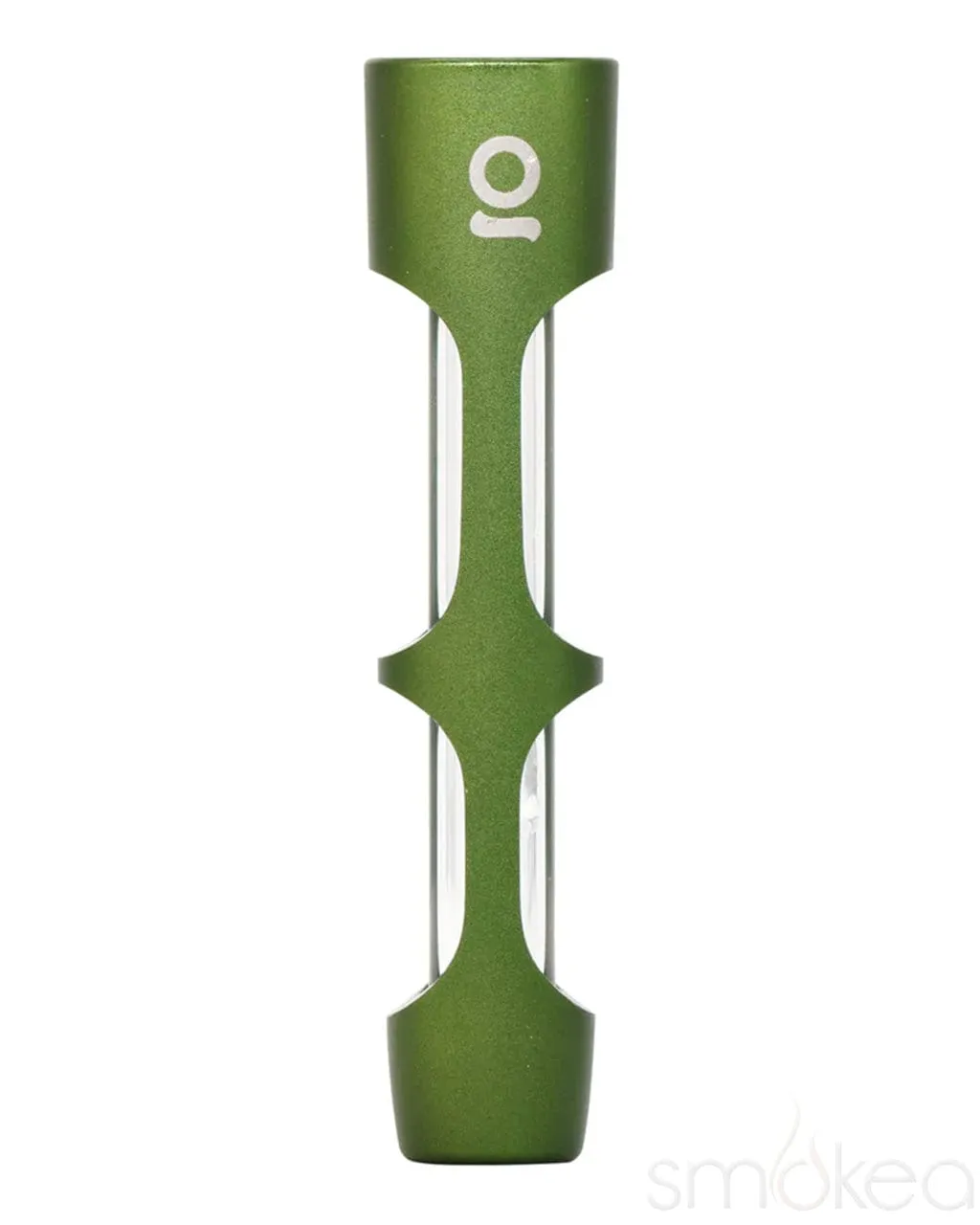 ONGROK Aluminum & Glass Chillum Pipe