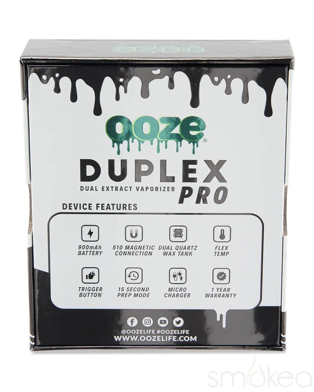 Ooze Duplex Pro Dual Extract Vaporizer