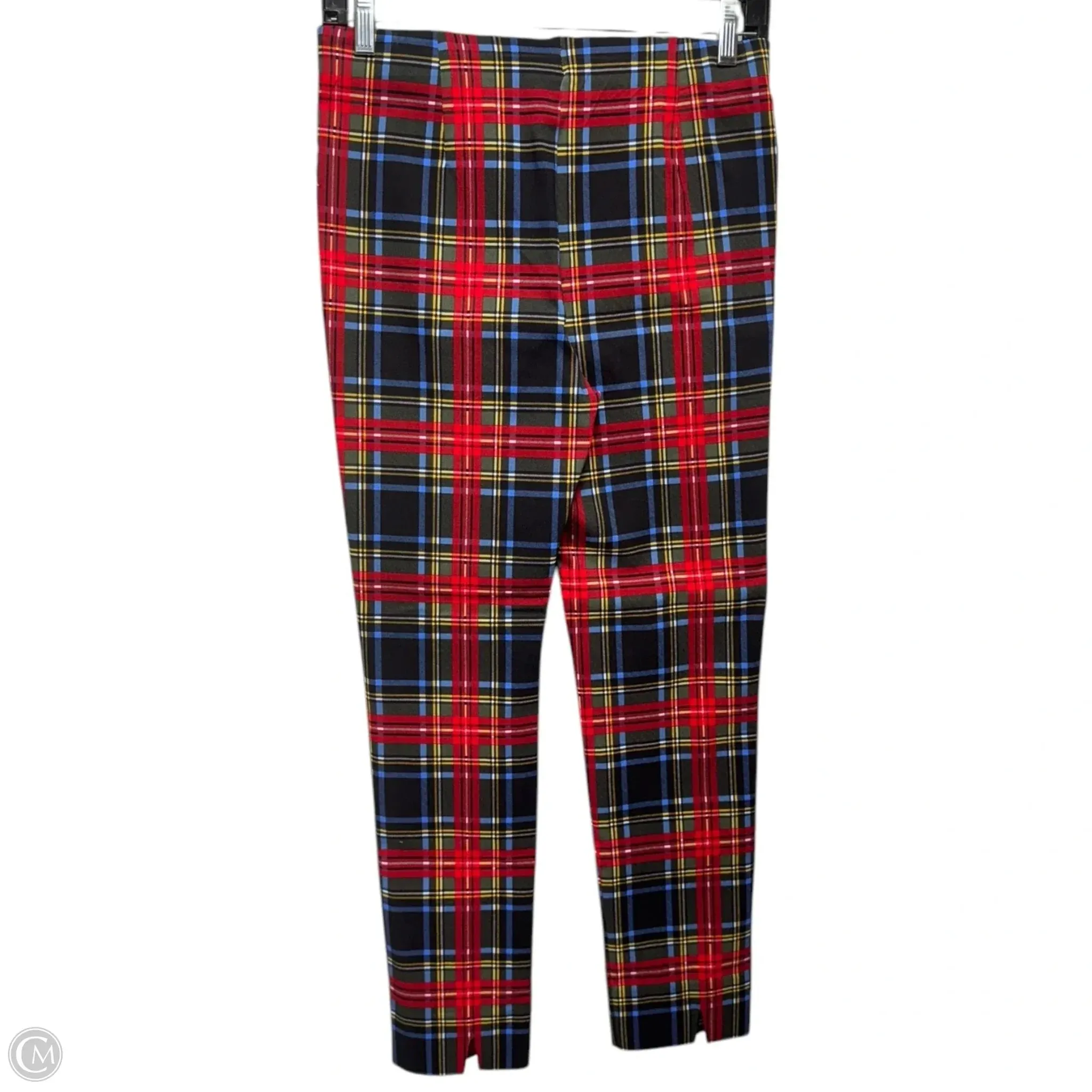 Pants Leggings By Gretchen Scott In Plaid Pattern, Size: S