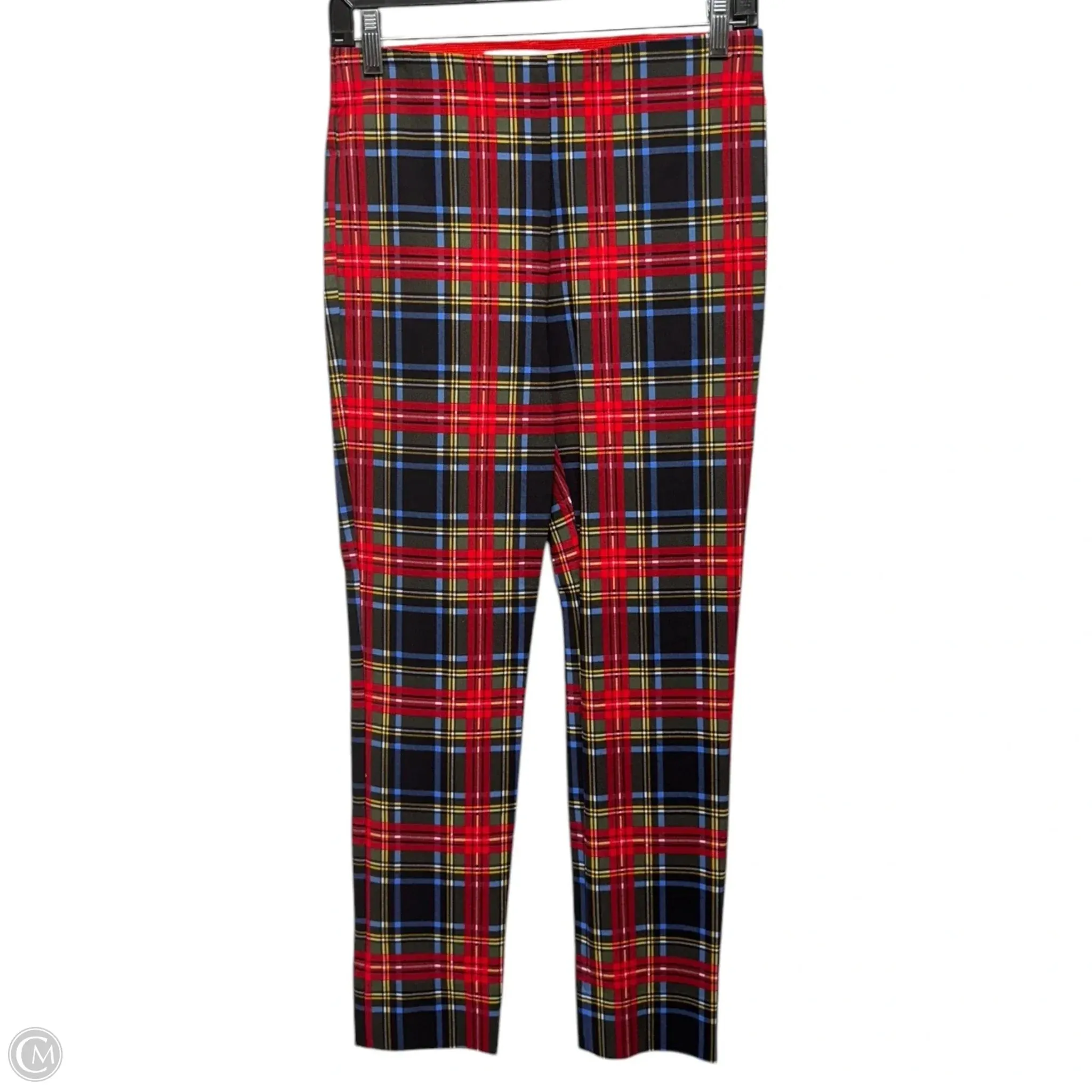 Pants Leggings By Gretchen Scott In Plaid Pattern, Size: S