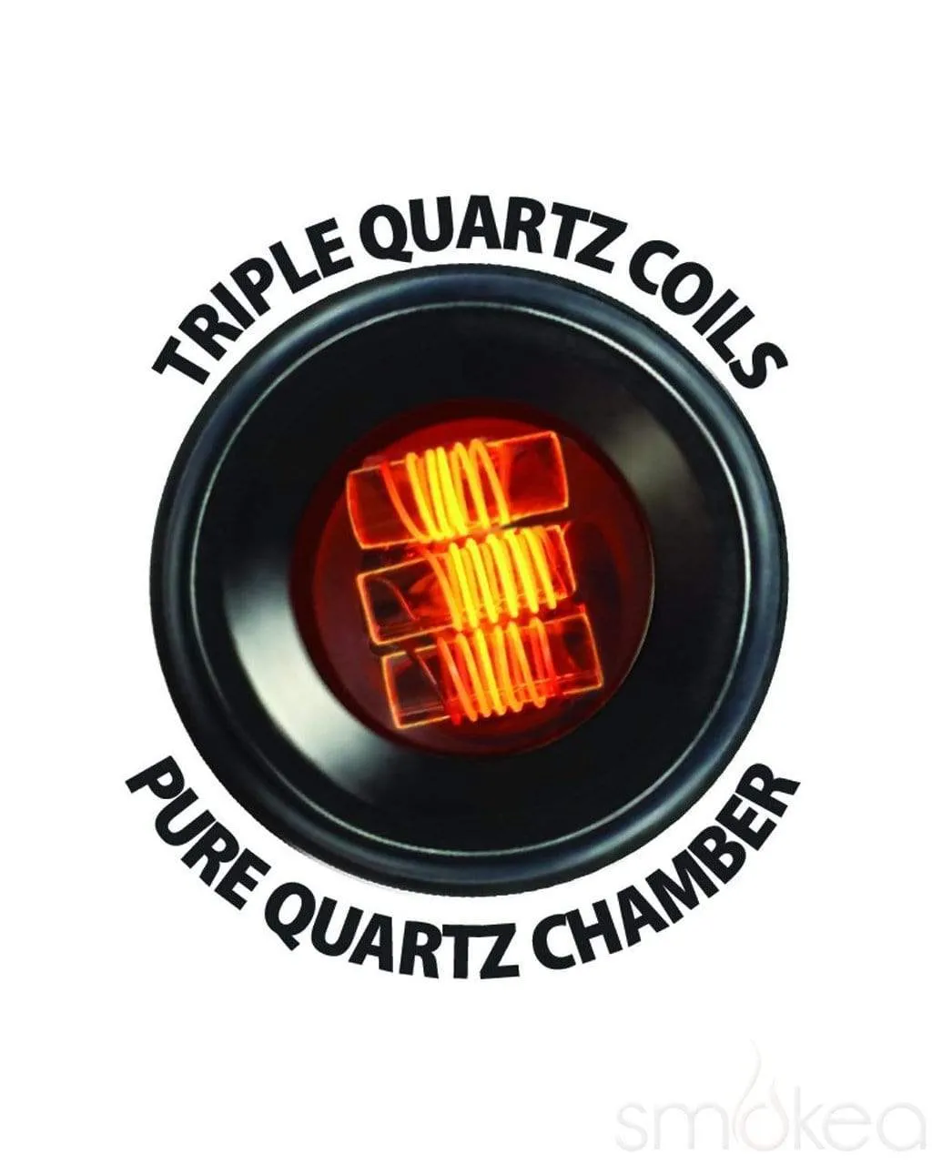 Pulsar APX Wax Replacement Triple Quartz Coil Atomizer