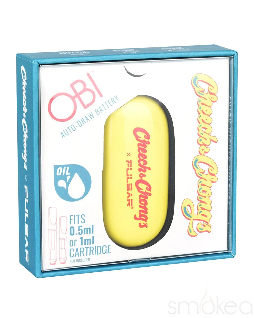 Pulsar x Cheech & Chong's Obi Auto-Draw Vape Cartridge Battery