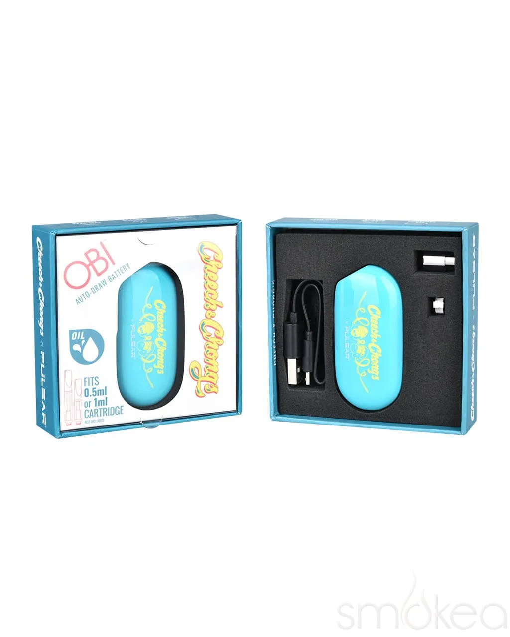 Pulsar x Cheech & Chong's Obi Auto-Draw Vape Cartridge Battery