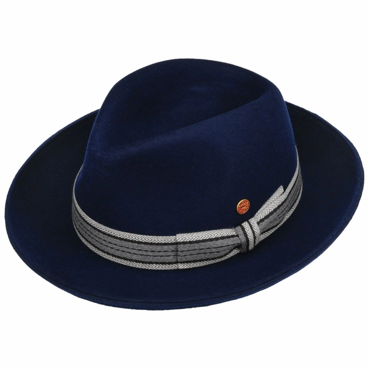 Samuel Fedora Wool Felt Hat by Mayser