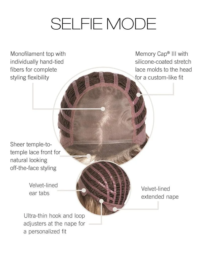 Selfie Mode Wig by Raquel Welch | Heat Friendly Synthetic (Monofilament)