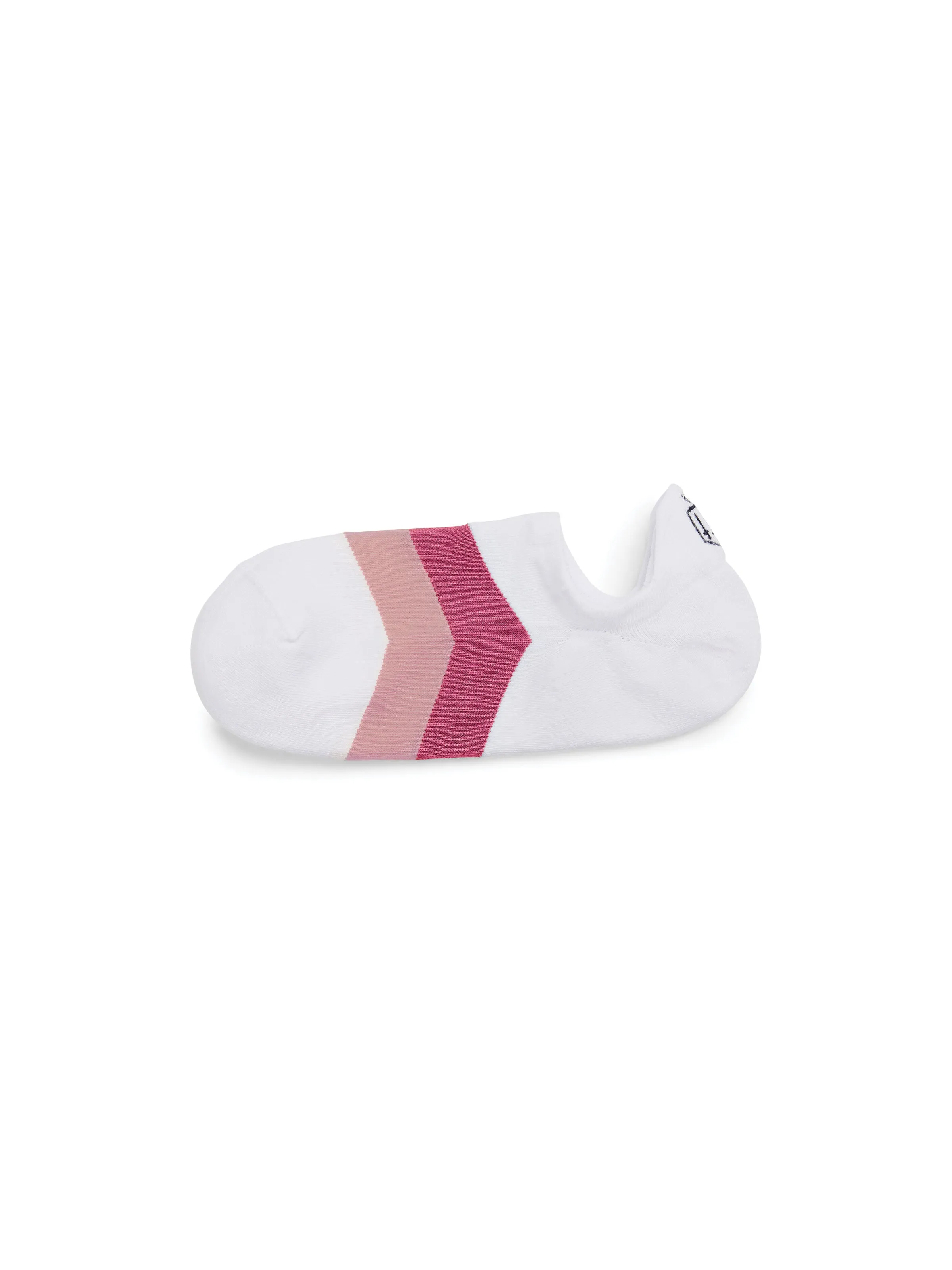 Signature Women's Trainer Socks - White & Pink