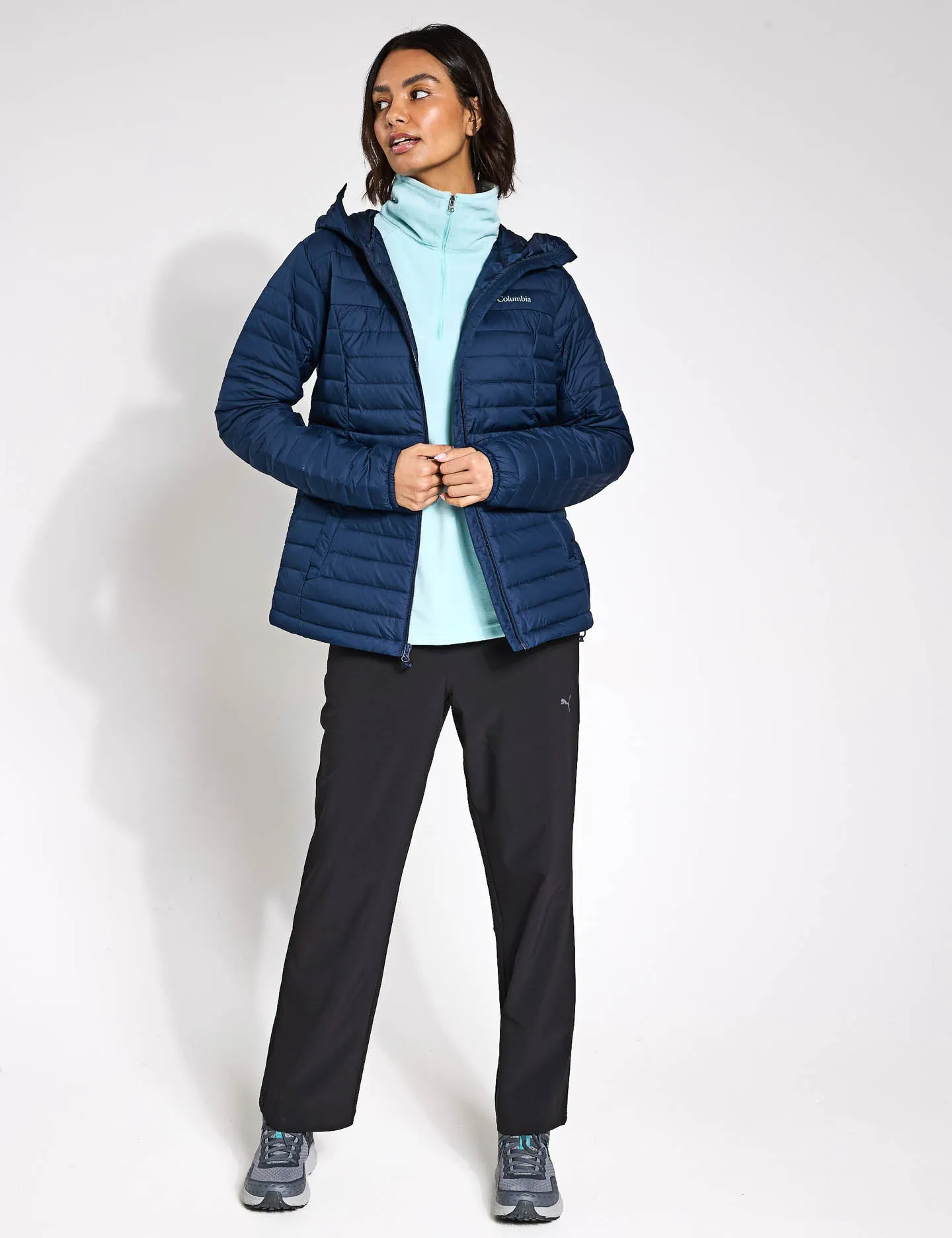 Silver Falls II Hooded Insulated Jacket - Collegiate Navy