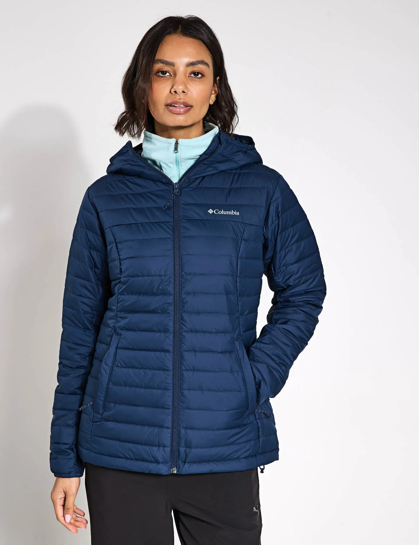 Silver Falls II Hooded Insulated Jacket - Collegiate Navy