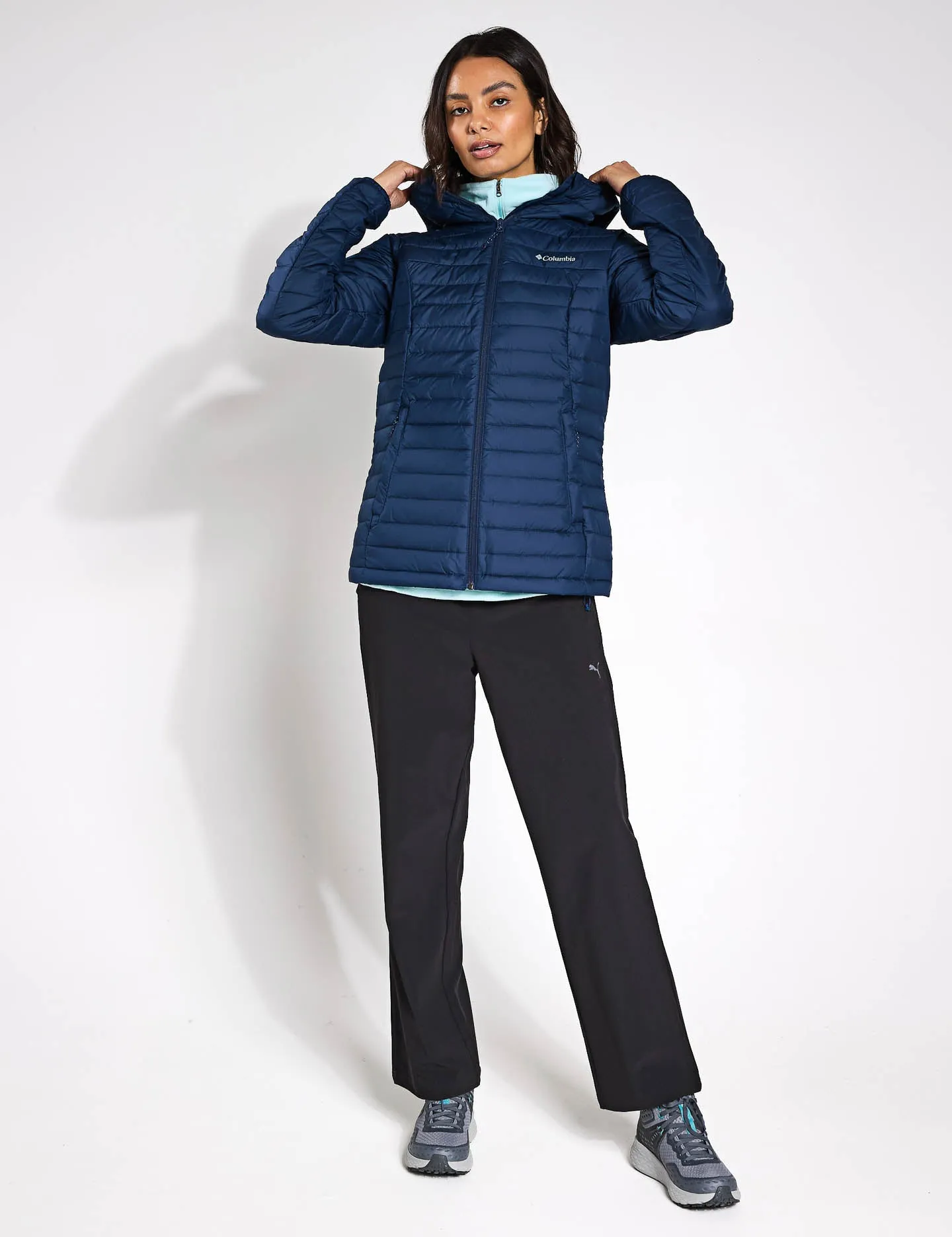Silver Falls II Hooded Insulated Jacket - Collegiate Navy