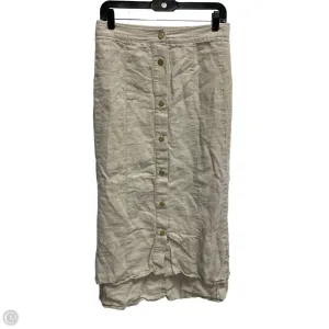 Skirt Maxi By Soft Surroundings In Beige, Size: 2x