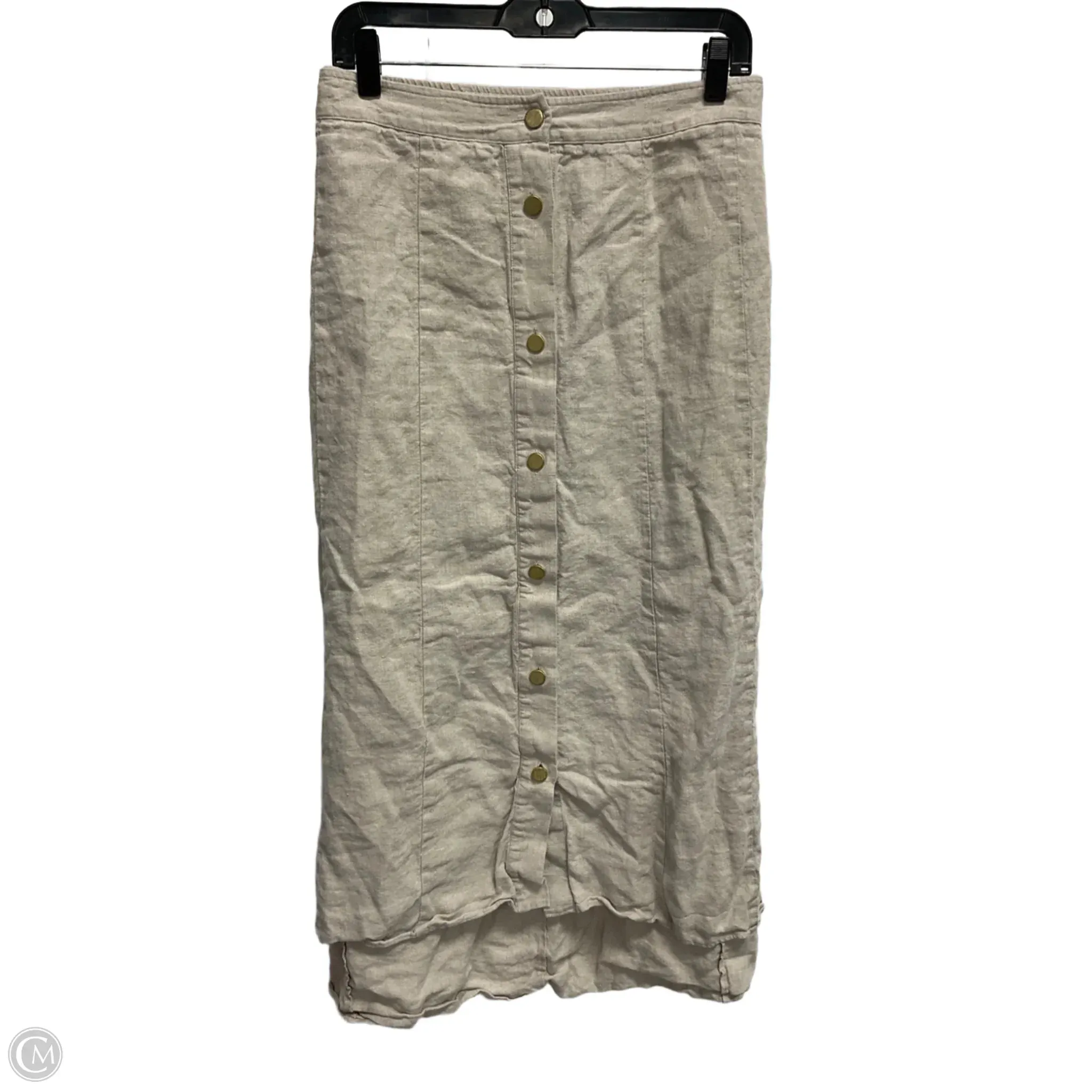Skirt Maxi By Soft Surroundings In Beige, Size: 2x