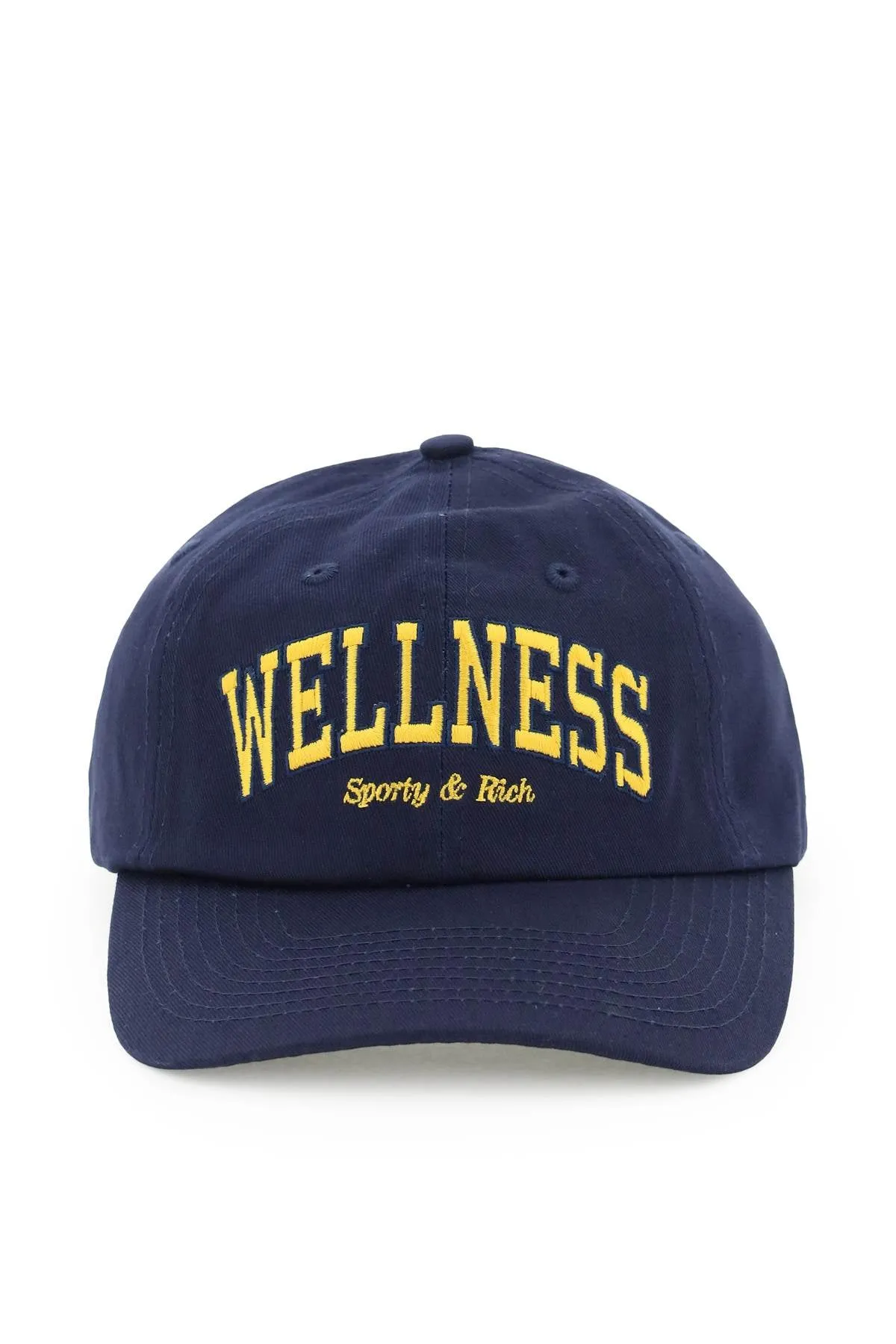 Sporty & Rich Wellness Ivy Embroidered Curved Peak Cap