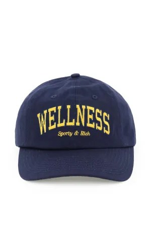 Sporty & Rich Wellness Ivy Embroidered Curved Peak Cap