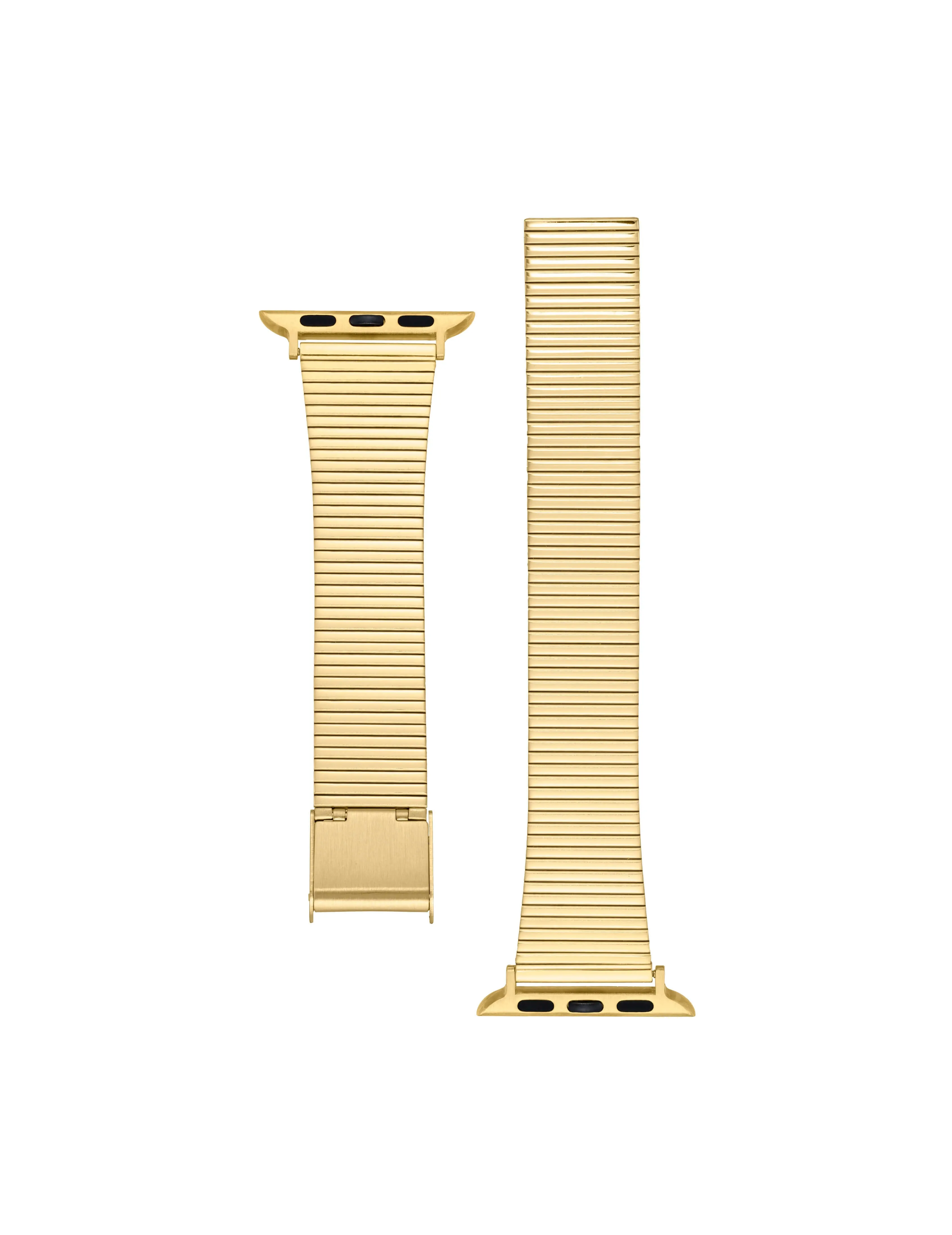 Stainless Steel Band with Sliding Buckle Closure for Apple Watch®