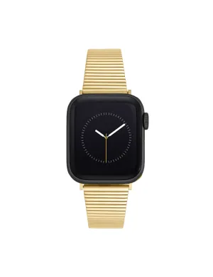 Stainless Steel Band with Sliding Buckle Closure for Apple Watch®