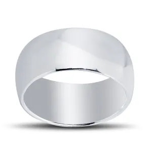 Sterling Silver 10mm Band Ring - R-10