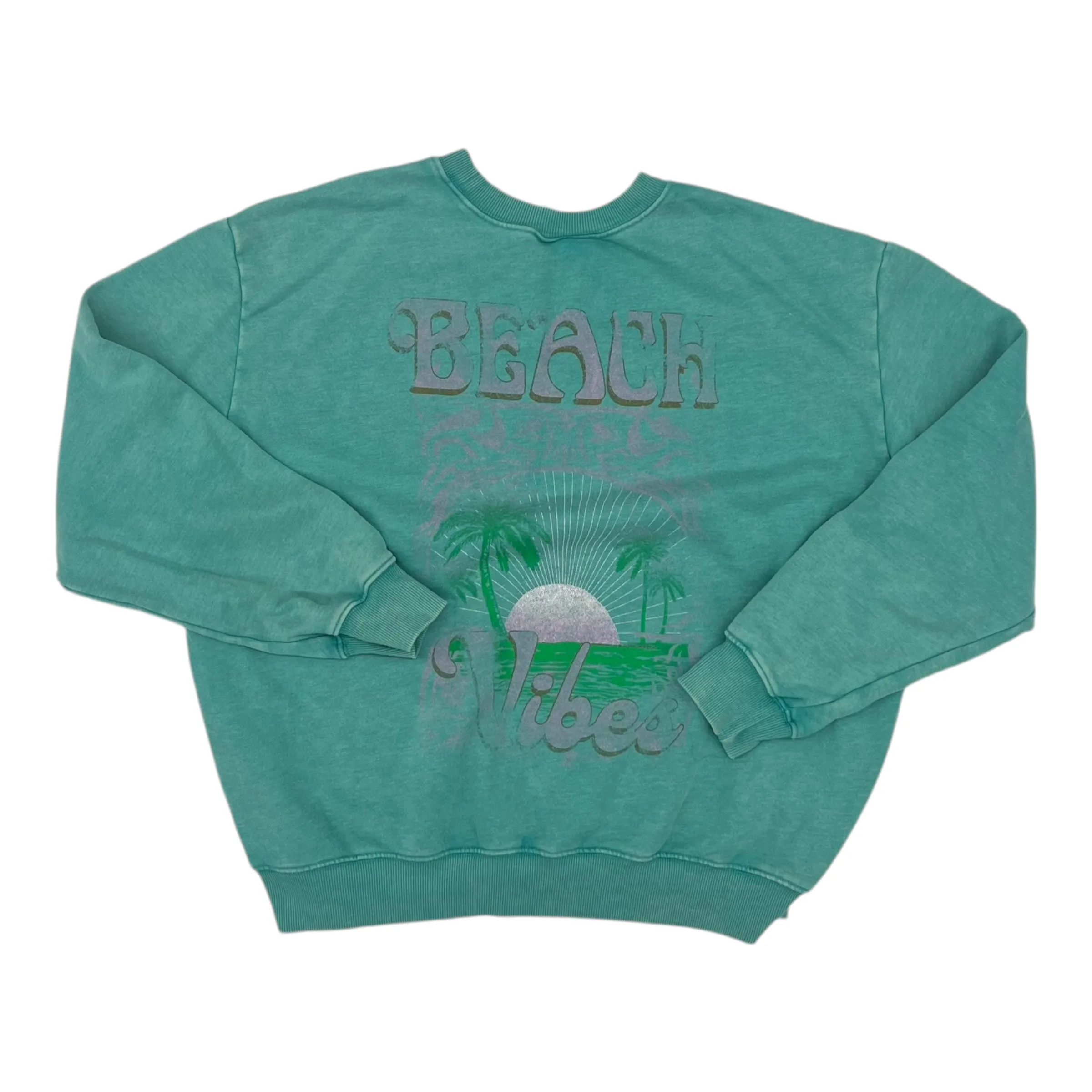 Sweatshirt Crewneck By Wild Fable In Aqua, Size:S