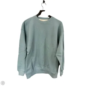 Sweatshirt Crewneck By Zenana Outfitters In Blue, Size: M