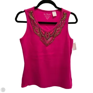 Tank Top By Chicos In Pink, Size: M