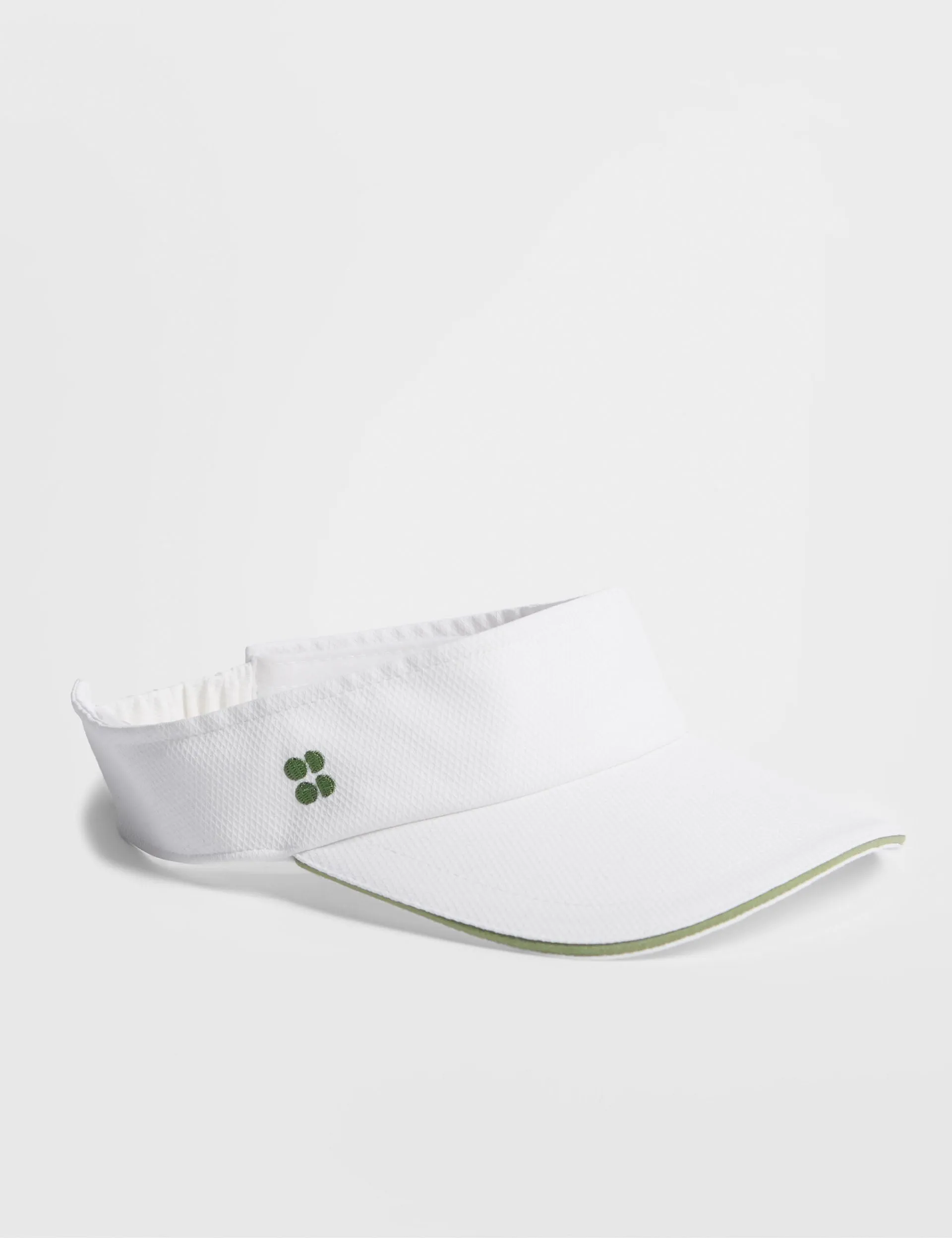 The Volley Visor - White/Courtside Green